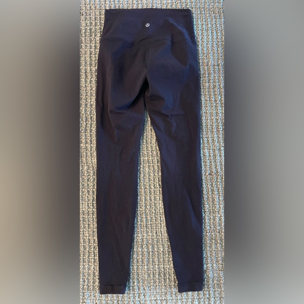 Black Lululemon leggings. Size 4